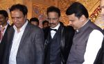 Ashish Shelar with Bhai Jagtap & Devendra Fadnavis at Designer Manali Jagtap